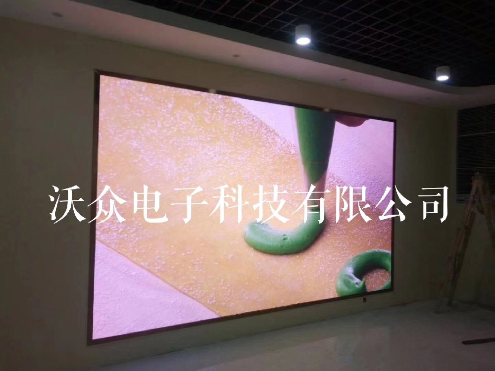 安阳学院P2.0全彩显示屏调试点亮
