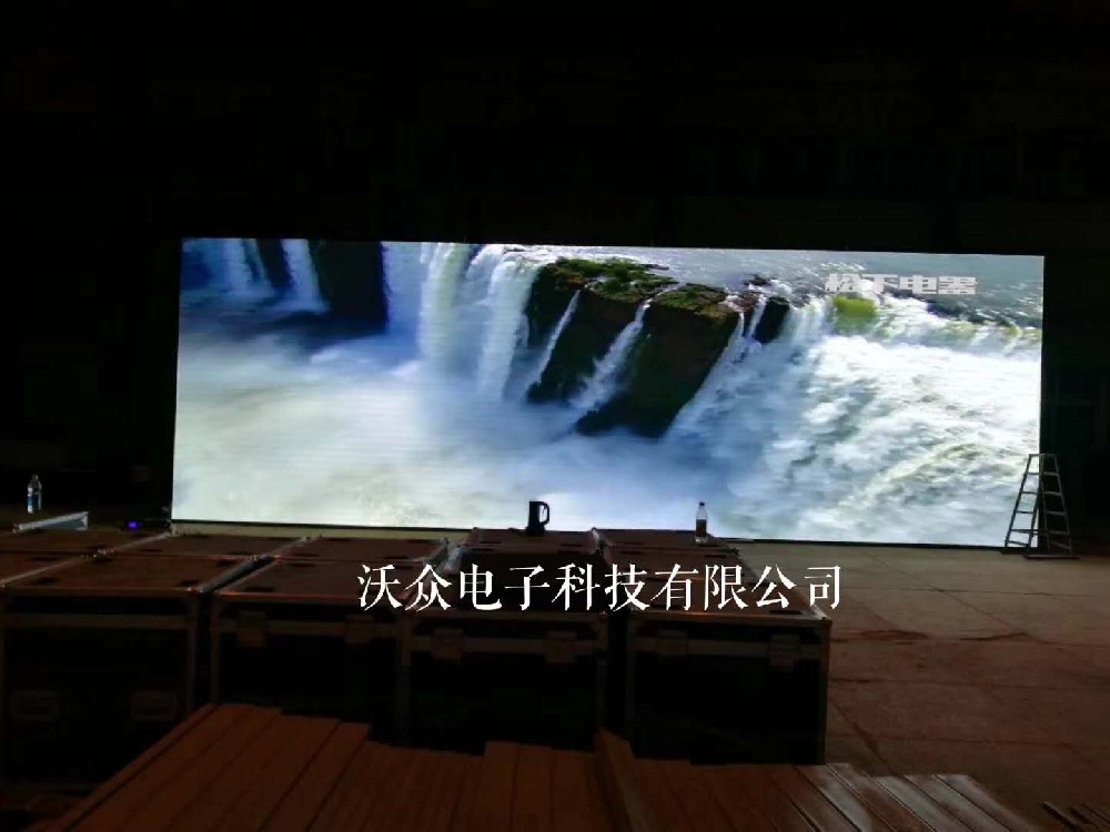 安阳豫剧团P5租赁屏调试点亮